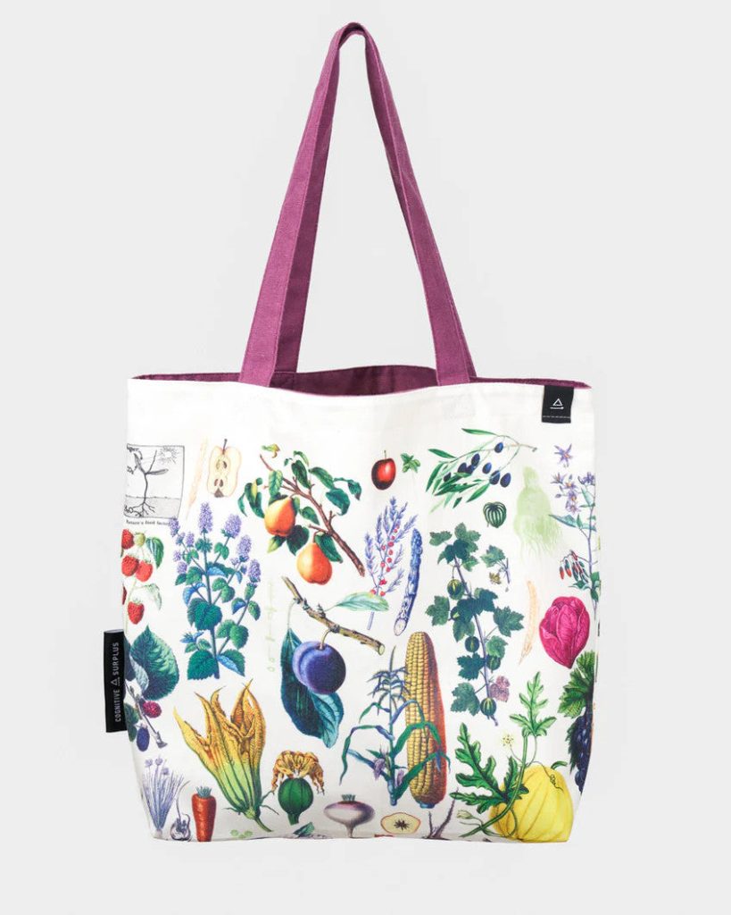 Farmer’s Market Canvas Shoulder Tote