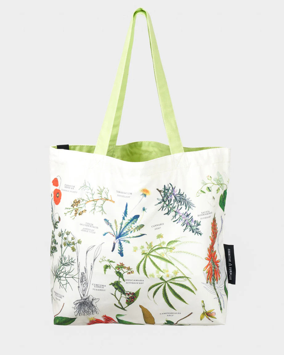 Medicinal Botany Canvas Shoulder Tote - Image 2