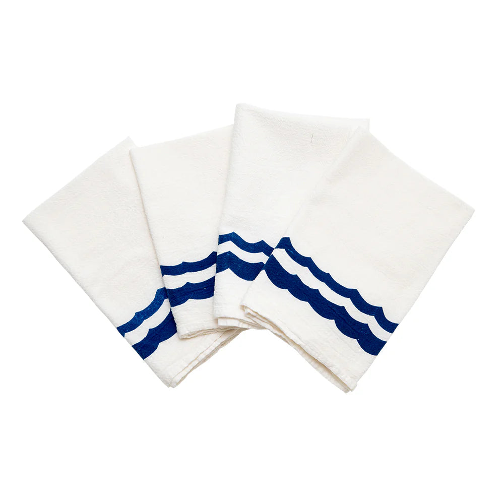 Waves Cloth Napkins