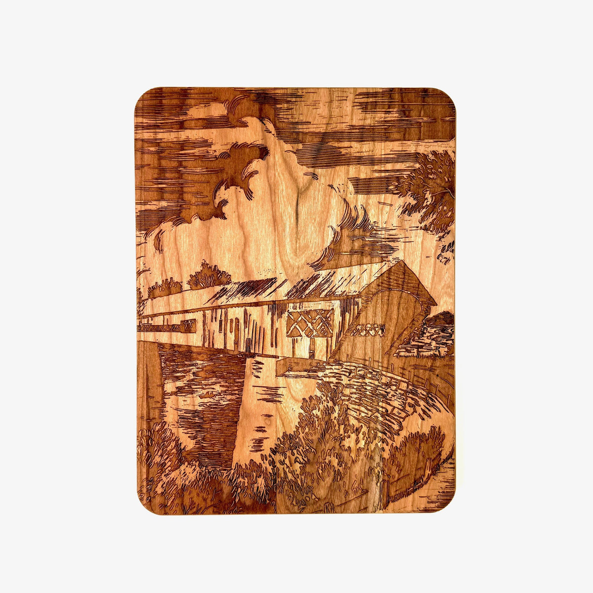 Yankee Covered Bridge Serving Board - Image 3