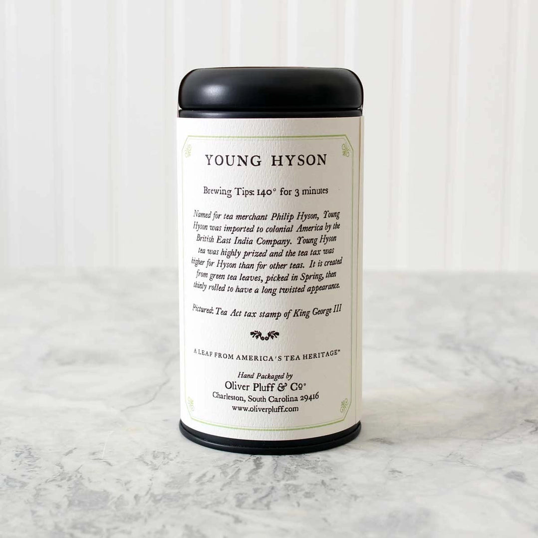 Young Hyson – Loose Tea in Signature Tea Tin - Image 4