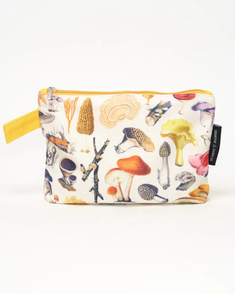 Woodland Mushrooms Pencil Bag