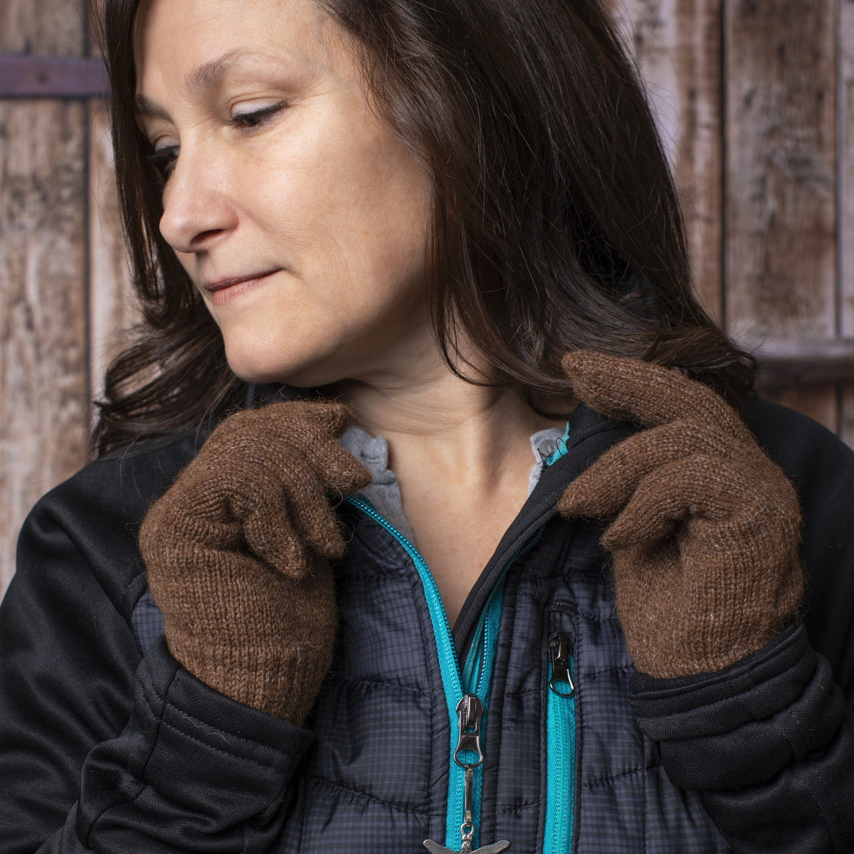 Work/Play Alpaca Fleece Gloves - Image 4