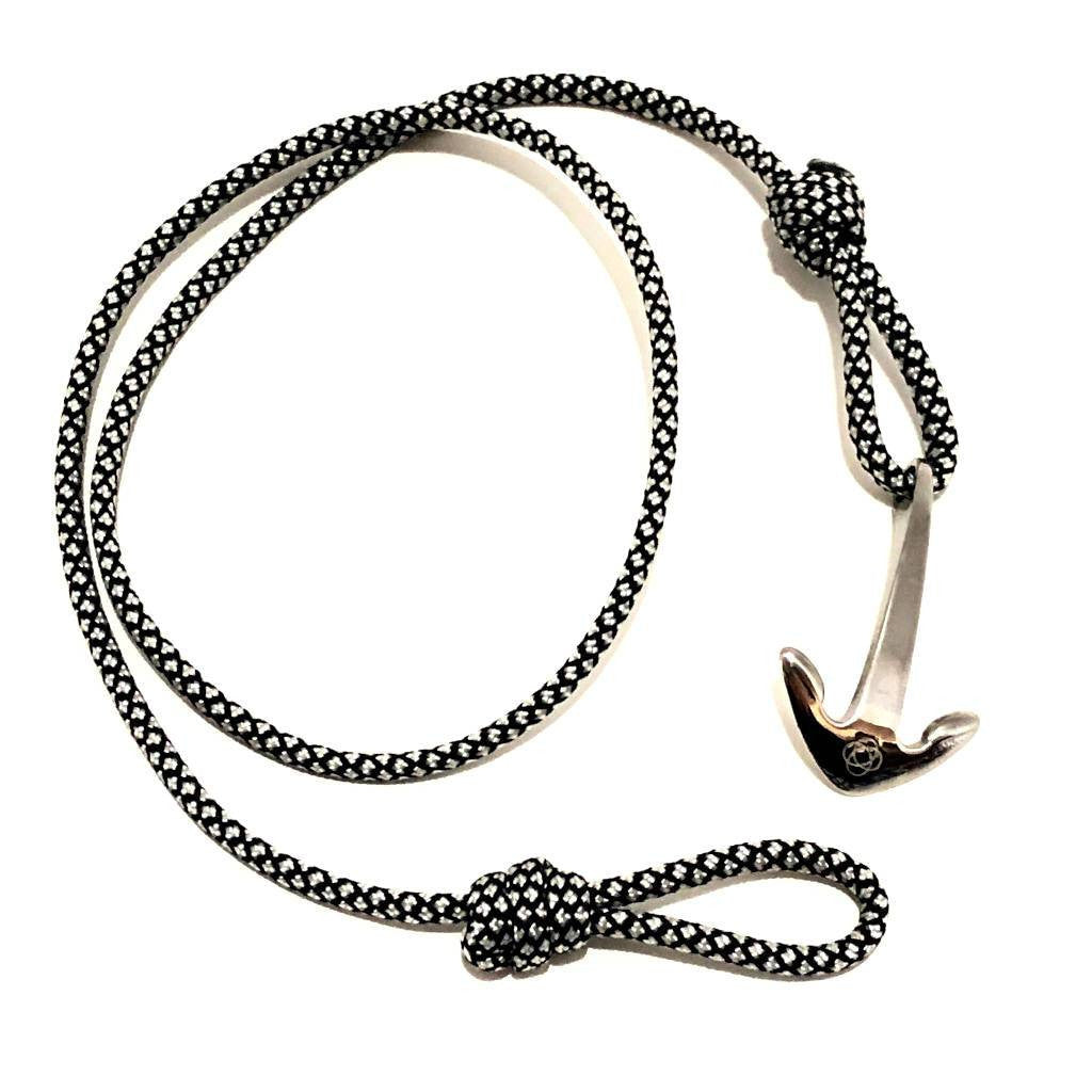 Adjustable Anchor Wrap Bracelet – Black Diamond - Image 2