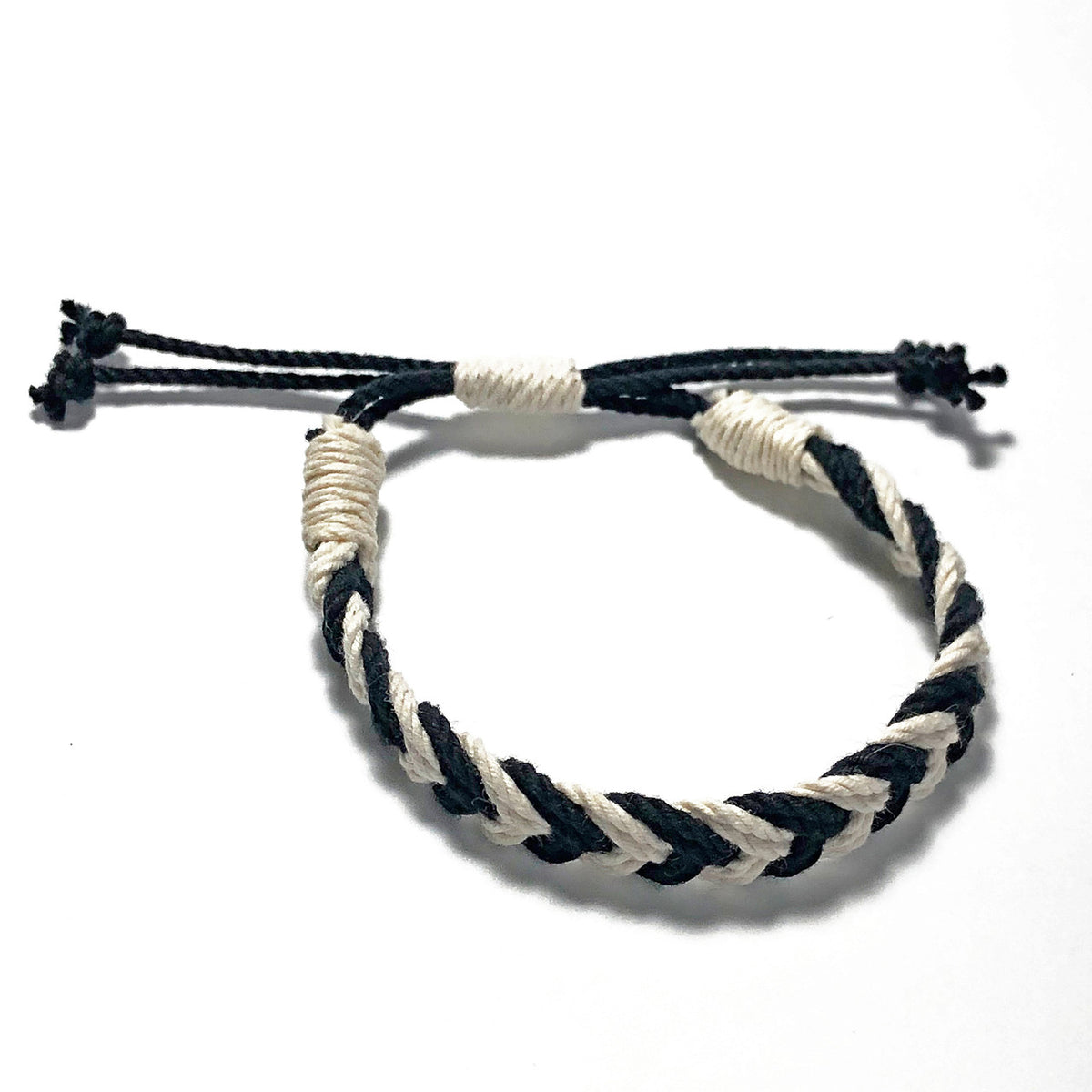 Adjustable Chevron Bracelet Woven 3/8″ - Image 9