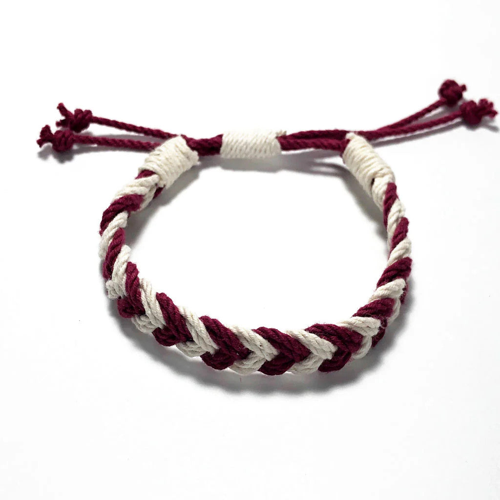 Adjustable Chevron Bracelet Woven 3/8″ - Image 10
