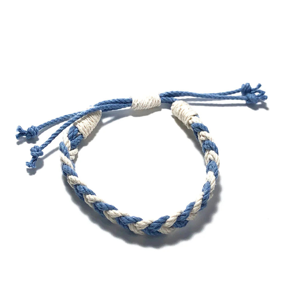 Adjustable Chevron Bracelet Woven 3/8″