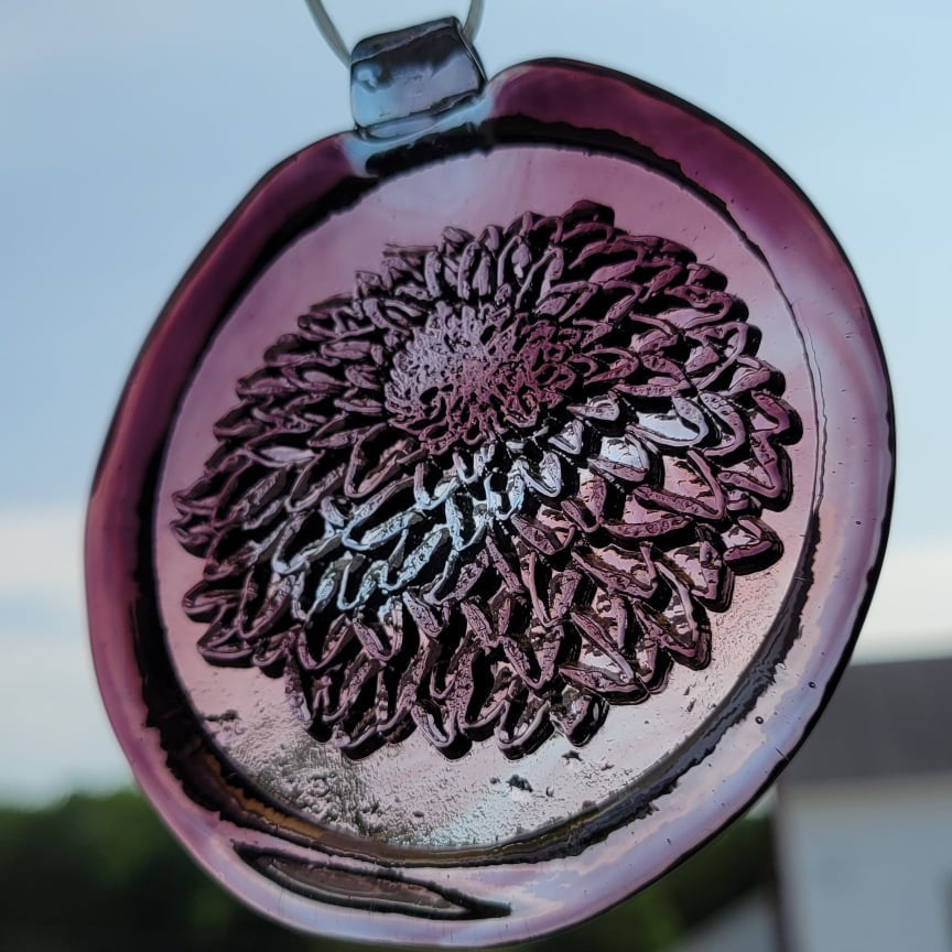 Chrysanthemum Suncatcher