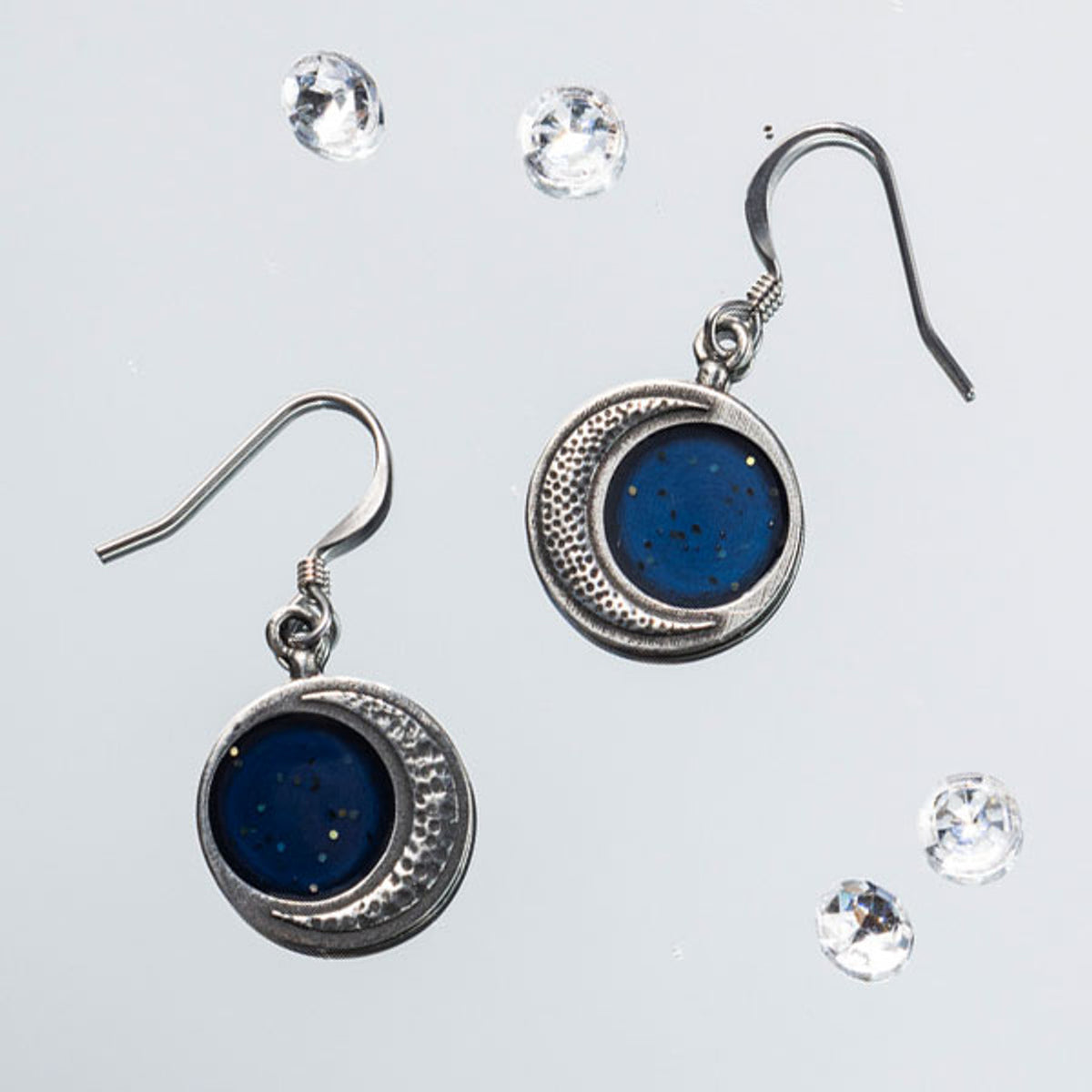 Crescent Moon Earrings - Image 2