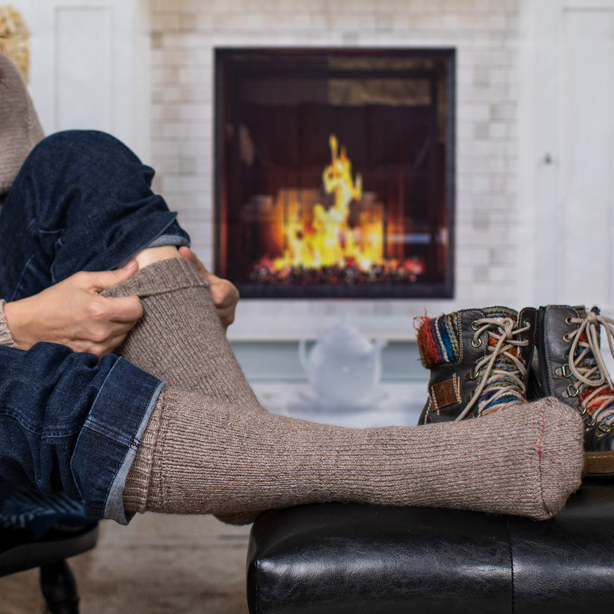Alpaca Fleece SuperWarm Extreme Socks - Image 7