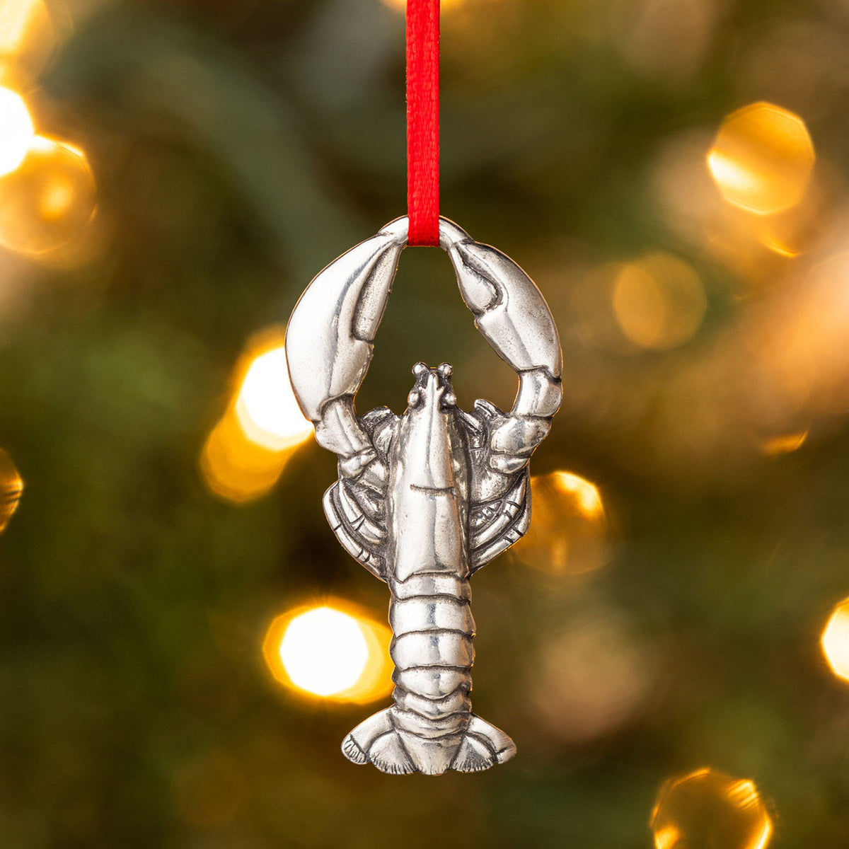 Lobster Pewter Ornament - Image 2