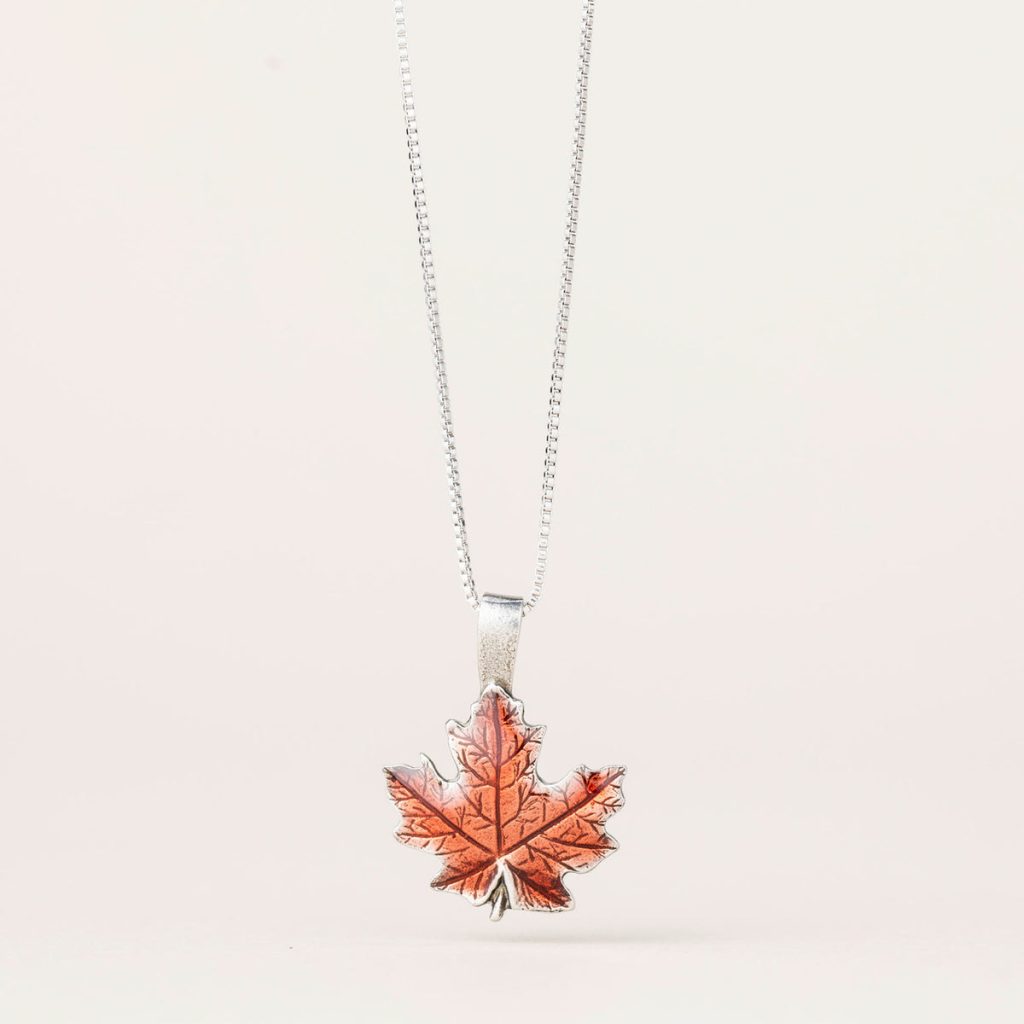 Maple Leaf Autumn Necklace