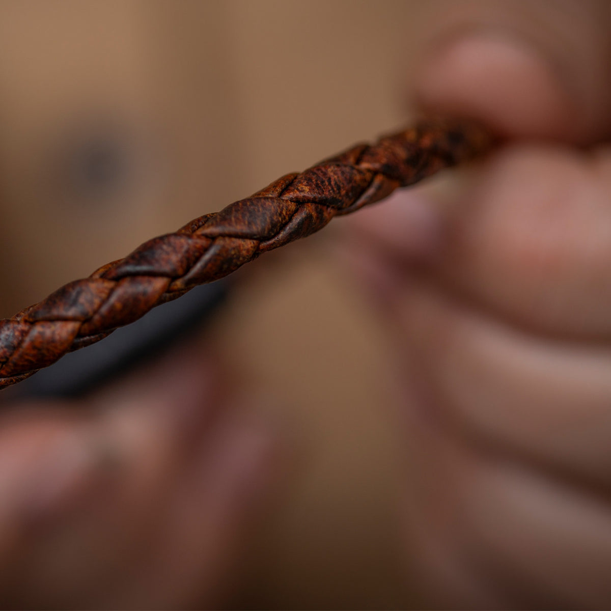 Braided Moose Leather Bracelet - Image 5