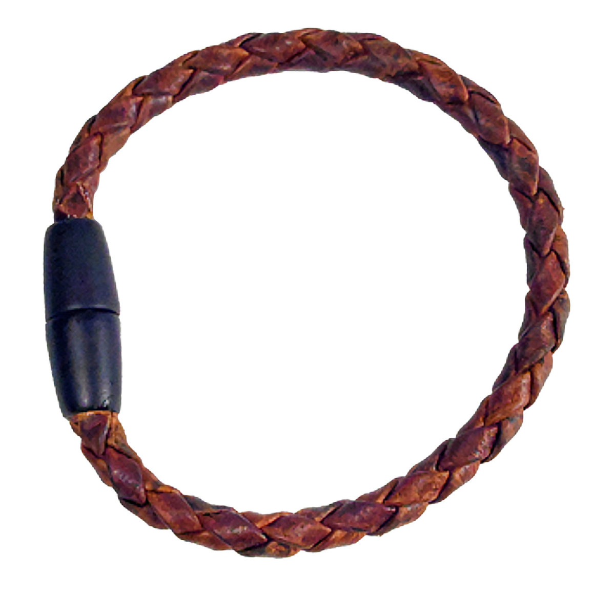 Braided Moose Leather Bracelet