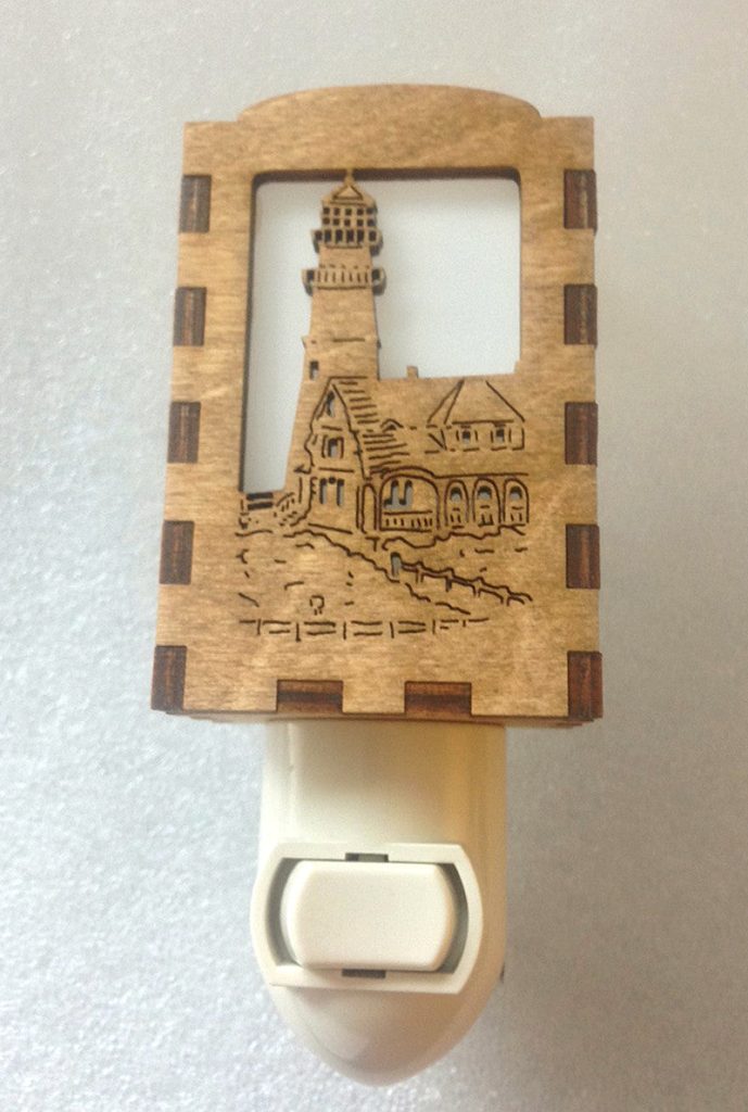 Wooden Night Lights – Portland Head Lighthouse