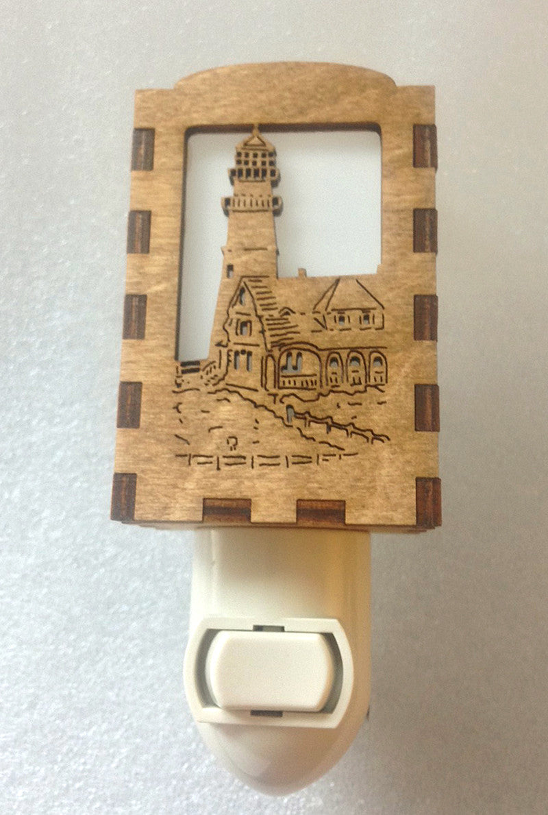 Wooden Night Lights – Portland Head Lighthouse