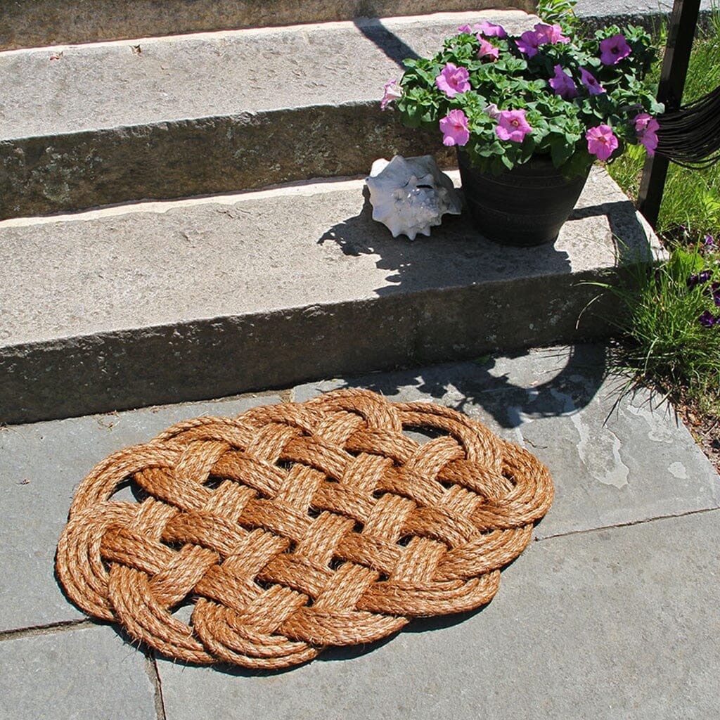 Round Nautical Door Mat