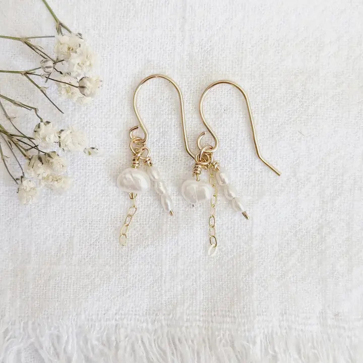Confetti Pearl Earrings