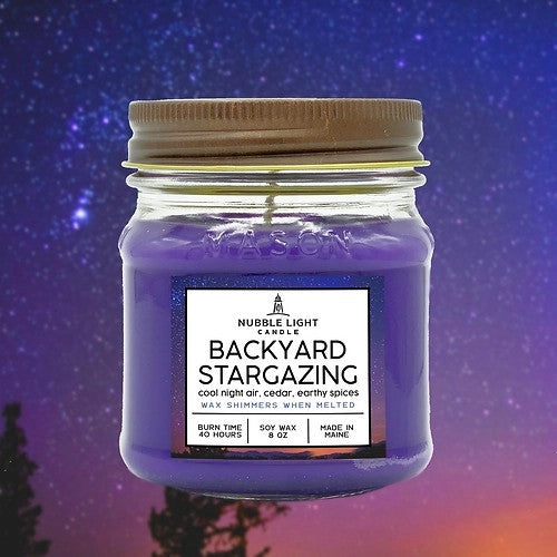 Backyard Stargazing 8oz. Scented Soy Candle - Image 2
